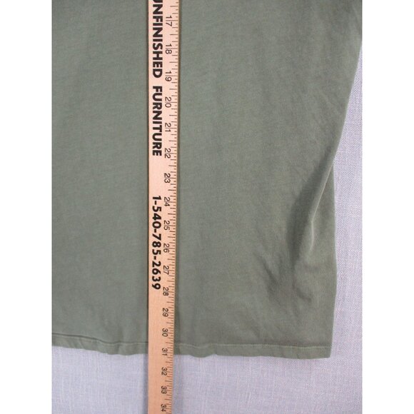 Torrid Classic Fit Lace-Up Neck Olive Top Size 4 - Picture 5 of 7